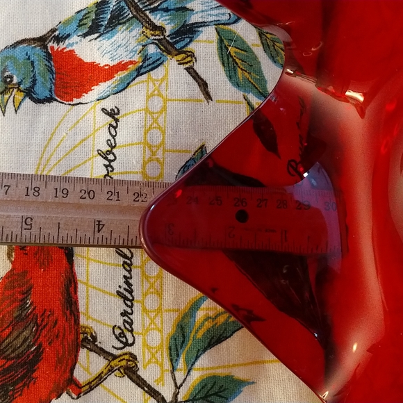 Red Handkerchief Bowl - Picture 5 of 9